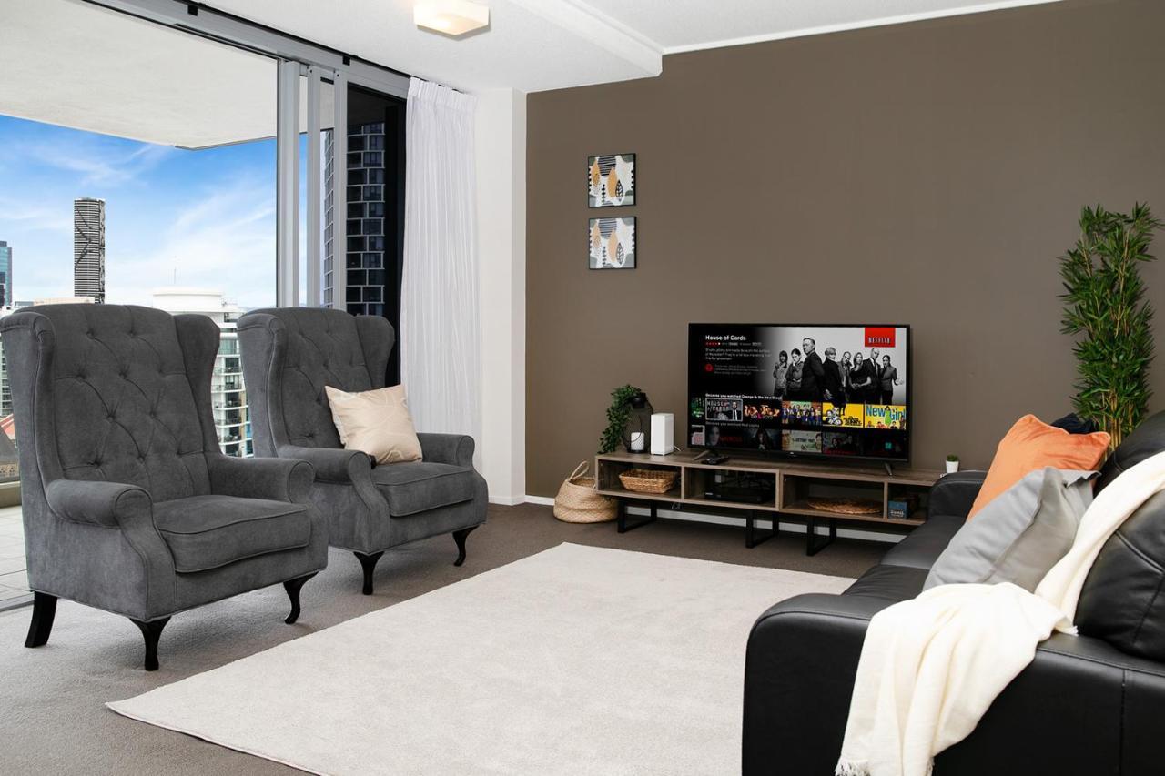 Amazing River View - 3 Bedroom Apartment - Brisbane Cbd - Netflix - Fast Wifi - Carpark Exterior foto