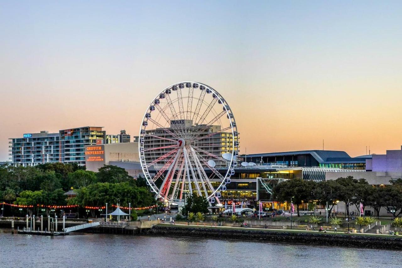 Amazing River View - 3 Bedroom Apartment - Brisbane Cbd - Netflix - Fast Wifi - Carpark Exterior foto